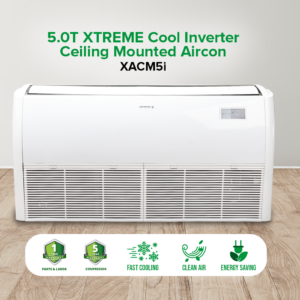 AIRCON 3.0T XTREME COOL Inverter Ceiling Mounted Aircon | XACM3i
