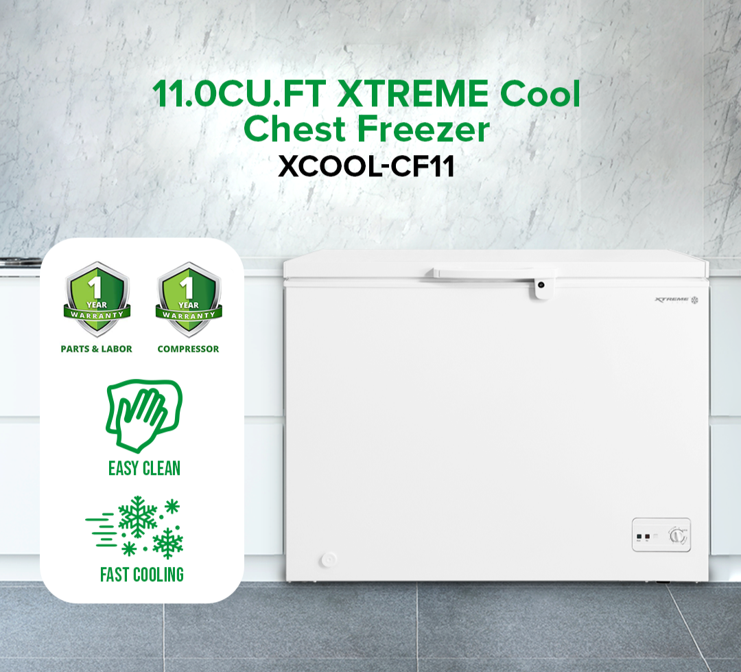 11.0CU FT XTREME COOL Chest Freezer | XCOOL-CF11