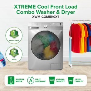 XTREME COOL Front Load Combo Washer & Dryer | XWM-COMBi10X7