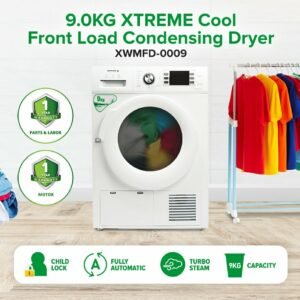 9.0kg XTREME COOL Front Load Condensing Dryer | XWMFD-0009