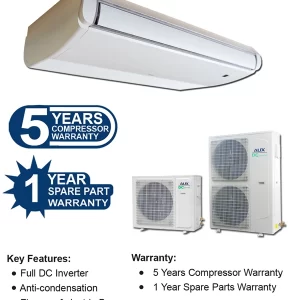 2.5HP COMMERCIAL CEILING SUSPENDED/FLOOR TYPE INV. AIRCON (ALCF-C24/4DR1C)