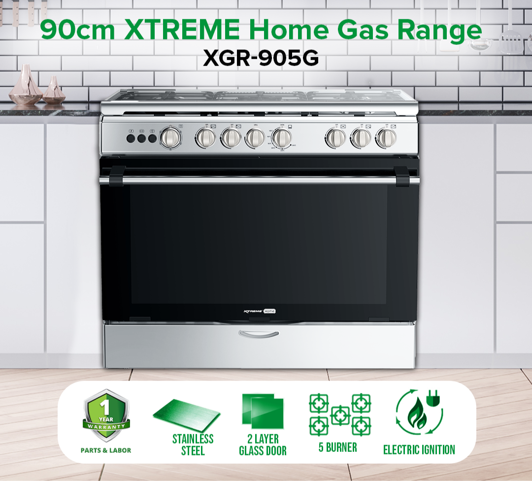90CM XTREME HOME Gas Range | XGR-905G