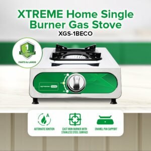 XTREME HOME Single Burner Gas Stove | XGS-1BECO